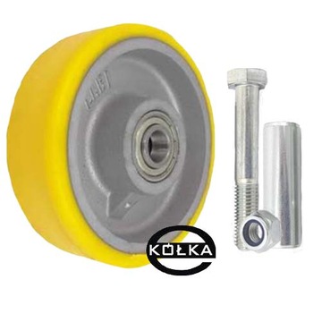 KOŁO DO DUZYCH OBCIĄŻEŃ fi.180mm Z ZEST. MONTAŻOWY