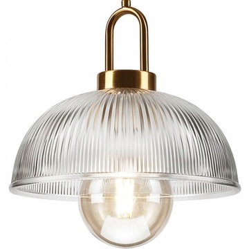 Lampa LAMPY WISZĄCA SUFITOWA Żyrandol ZŁOTA LOFT