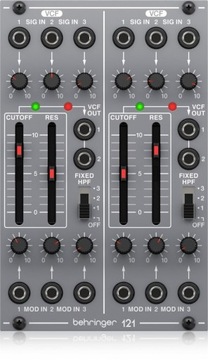 Behringer 121 DUAL VCF - moduł syntezatatora modularnego