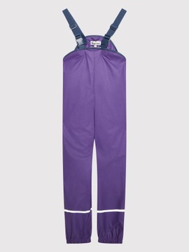 Playshoes Spodnie przeciwdeszczowe 405424 D Fioletowy Regular Fit