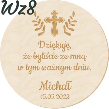 10x БЛАГОДАРНОСТИ МАГНИТ ПРИЧИНЕНИЕ КРЕЩЕНИЕ ГРАВЕР Y2