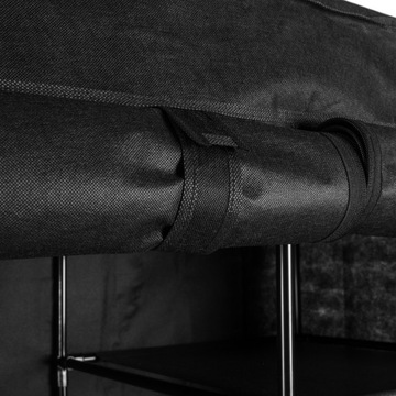 Шкаф из текстильной ткани, складной шкаф XXL для полок для одежды, книжный шкаф