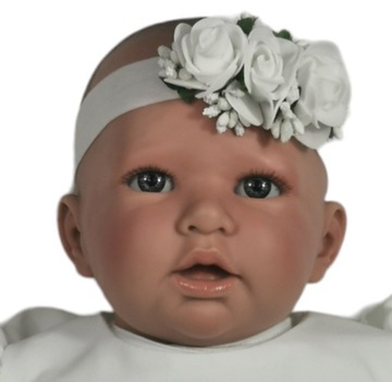 Платье для крещения, Кружево, Лента, Ремешок, 68