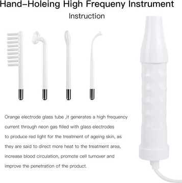 DERMA WAND DARSONVAL 4 ELEKTRODY ORYGINAL