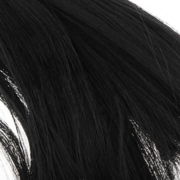 Масштаб 1:6, женская голова куклы, лепка черных волос для