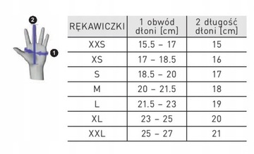 Перчатки для парусного спорта / Перчатки для стрельбы - AMARA - SF - размер XL