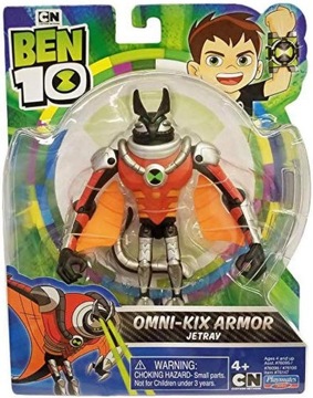Ben 10 BEN47B10 10 Action Figure - Jetray