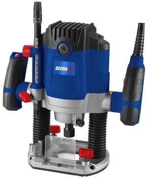 FREZARKA DO DREWNA DEDRA górnowrzecionowa 1600W Tuleje 6-8-12 mm Regulacja