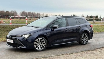 Toyota Corolla XII TS Kombi 1.8 Hybrid 122KM 2021 Toyota Corolla Raty 1.8 benz Hybrid Automat Navi Kamera radar Tablet Gwara, zdjęcie 6