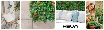 Складные панели для зеленой изгороди HEVA GLF 50x50 см GARDENIA