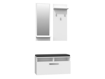 Garderoba Riva Biała 85x180x35 cm