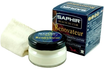 SAPHIR KREM PASTA RENOWATOR ODŻYWKA DO SKÓR GRATIS