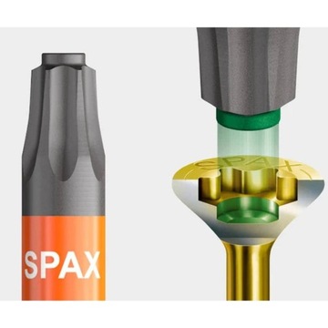 Шурупы универсальные нержавеющие, А2 нержавеющая сталь, 5 x 50мм SPAX 200шт.