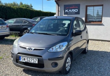 Hyundai i10 I Hatchback 1.1 SOHC 66KM 2009 Hyundai i10 Polski salon 1.1 Benzyna 67KM, zdjęcie 1
