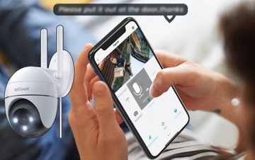 Купольная IP-камера ieGeek ZS-GQ2 2K 3MPx 1296P 4x ZOOM 2шт 3 Мп