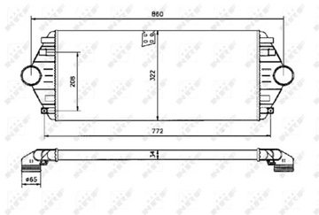 30803 CHLADIČ INTERCOOLER