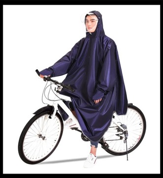 Дождевик для всего тела с полями шляпы для одного взрослого, свободный оксфордский непромокаемый плащ