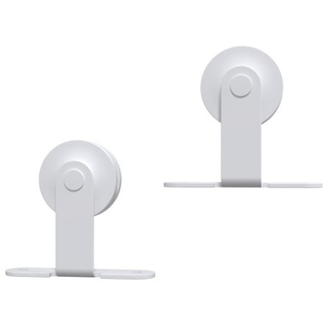 Система установки раздвижной двери, 200 см, сталь, белый