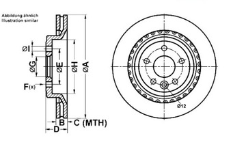 ЗАДНИЕ ДИСКИ+колодки ATE VOLVO S60 II S80 II V60