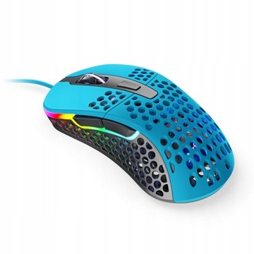 Проводная мышь Xtrfy M4 RGB Gaming Blue