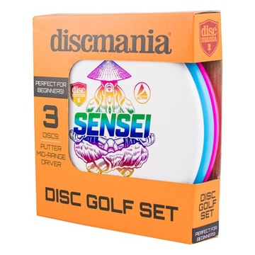Zestaw dysków do disc golfu DISCMANIA Active 3