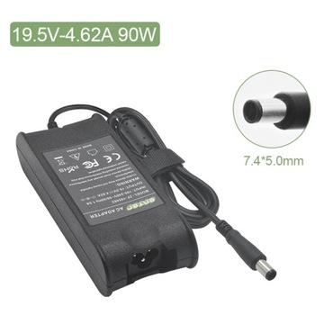Zasilacz Ładowarka do DELL 19,5v 4.62a 90w