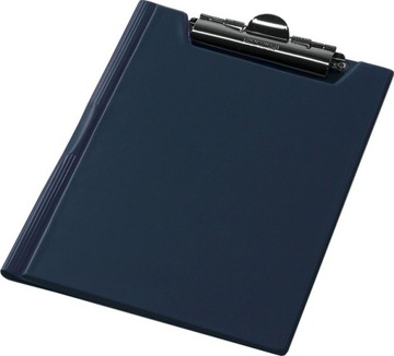 CLIPBOARD DESKA Z KLIPEM A5 ZAMYKANA GRANATOWA
