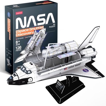 Puzzle 3D Space Shuttle Discovery DS1057H Cubic Fun