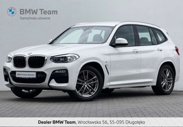 BMW X3 G01 SUV 2.0 20d 190KM 2019 BMW X3 xDrive 20d 190KM Mpakiet I wlasciciel SalonPL Bezwypadkowy 2.0