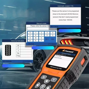 Foxwell T1000 FOB Система контроля давления в шинах Инструмент TPMS