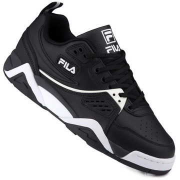 Buty męskie, sportowe Fila CASIM BLACK-WHITE FFM021483036