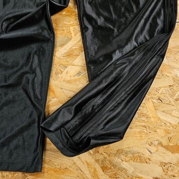 Spodnie Dresowe Dresy ADIDAS Trefoil Połyskujące Vintage Sportowe Męskie L