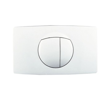 Кнопка смыва для унитаза SANIT белая