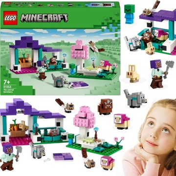 LEGO Minecraft 21253 Animal Sanctuary НАБОР КИРПИКОВ MAJKRAFT MINECRAFT 21253