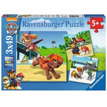 Ravensburger Puzzle Psi Patrol 3 x 49 elem. 092390