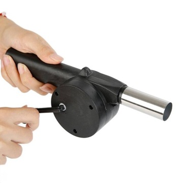 ЭФФЕКТИВНАЯ РУЧНАЯ ВОЗДУХОВКА ДЛЯ РАЗЖИГАНИЯ КОСТА, ГРИЛЯ, КАМИНА, ТУРИСТИЧЕСКОГО