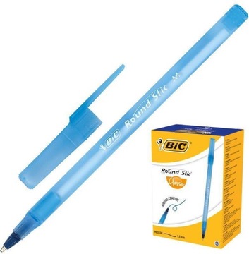 Ручка шариковая BIC CLASIC ROUND синяя 20 шт.