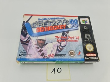 КАРТОННАЯ КОРОБКА 3D ХОККЕЙНАЯ КОРОБКА NINTENDO 64 УЭЙНА ГРЕТЦКИ