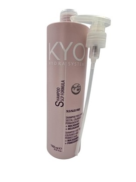 ORYGINALNY szampon KYO HYDRA nawilżający, włosy farbowane 1000ml + POMPKA