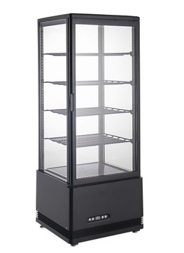 WITRYNA CHŁODNICZA NASTAWNA CZARNA LED 98L 45.2X40.6X111.6 CM TECHNICA
