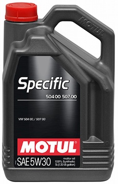 MOTUL SPECIFIC 504.00 507.00 5W30 ACEA C3 5L