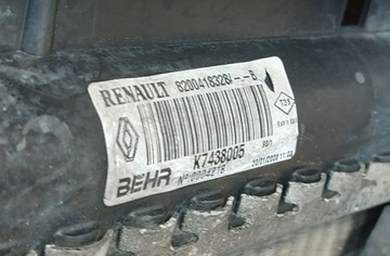 CHLADIČ CHLADIČE VENTILÁTOR RENAULT KANGOO II 1.5 DCI