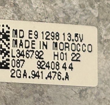 MODUL LED SVĚTLA PRAVÝ VW T-ROC 2GA941476A