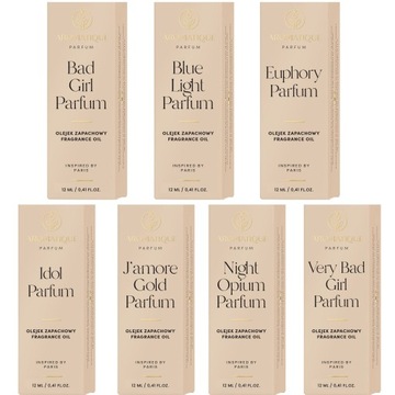 ZESTAW OLEJKÓW Popularne Perfumy Aromatique Inspirowane Perfumami Damskie