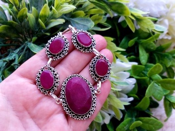 Bransoletka _ Rubin _ Indie _ handmade _ 25