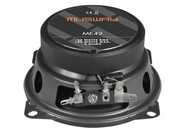 Динамики Musway ME42 100 мм RMS 60 Вт 3 Ом