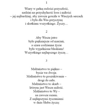 Pudełko na ślub na pieniądze kartka ślubna wesele