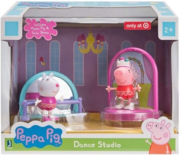 ŚWINKA PEPPA I OWCA SUZY ZESTAW STUDIO TAŃCA