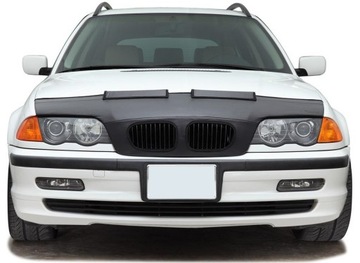 BRA OSŁONA MASKI POKROWIEC NA MASKĘ BMW E46 SKÓRA