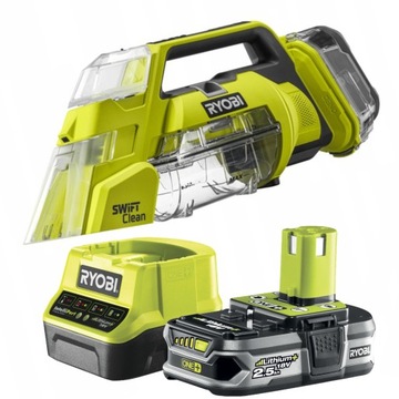 RYOBI RDC18-0 МОЮЩИЙ ПЫЛЕСОС 18В АККУМУЛЯТОР +2,5Ач ОДИН+ 18В 480 л/мин